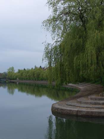 Plečnikova vodna os, vodstvo z Ano Porok