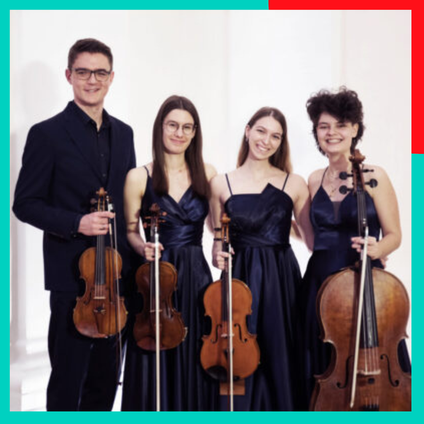 Nikola Pajanović (violina), Laura de Wolff (violina), Rebeka Skok (viola), Sara Čano, violončelo