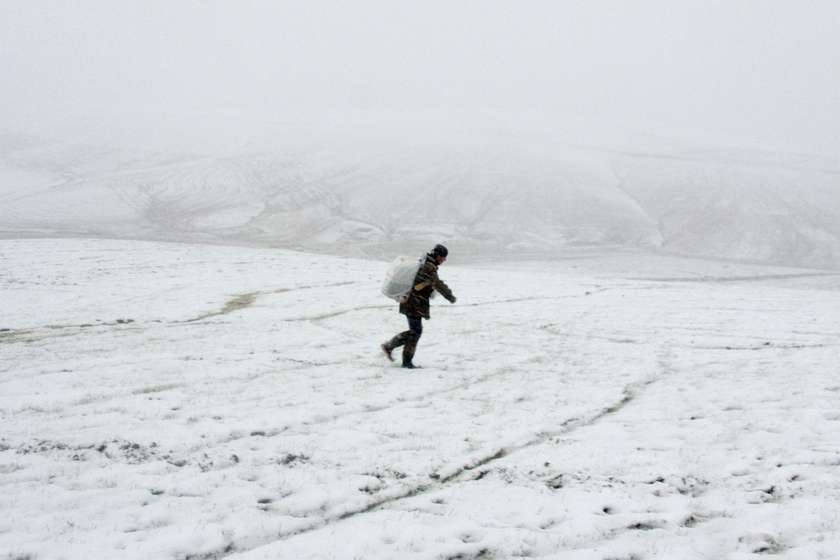 Šlake, iraški Kurdistan, iraško-sirska meja, 2013