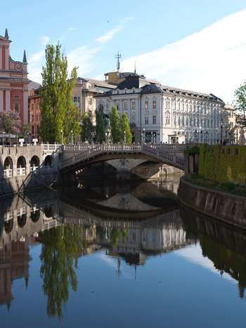 Plečnikova vodna os, vodstvo z Ano Porok