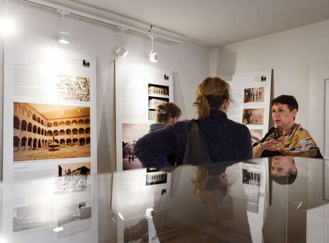 Exhibition opening in Plečnik House © Andrej Peunik/MGML