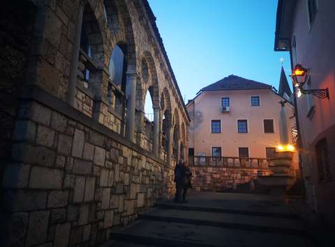 Plečnikovo stopnišče v Kranju, Cankarjeva ulica 14.