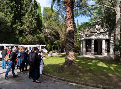 The unique Plečnik pavilion stands beside the White Villa, which still today operates as a protocol facility for the Croatian government © Andrej Peunik/MGML