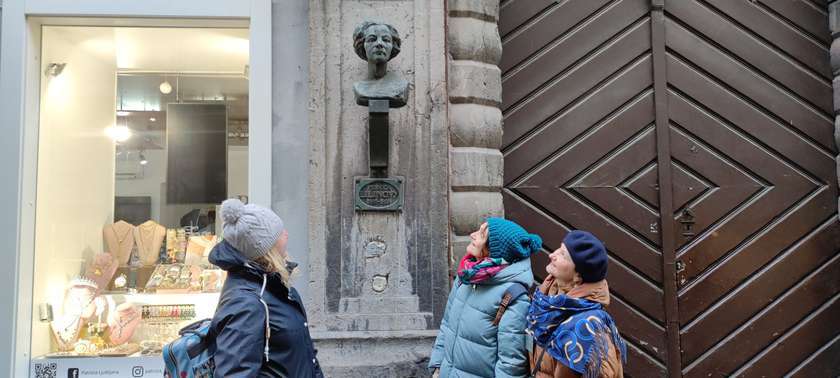 Poet Lili Novy and Ljubljana