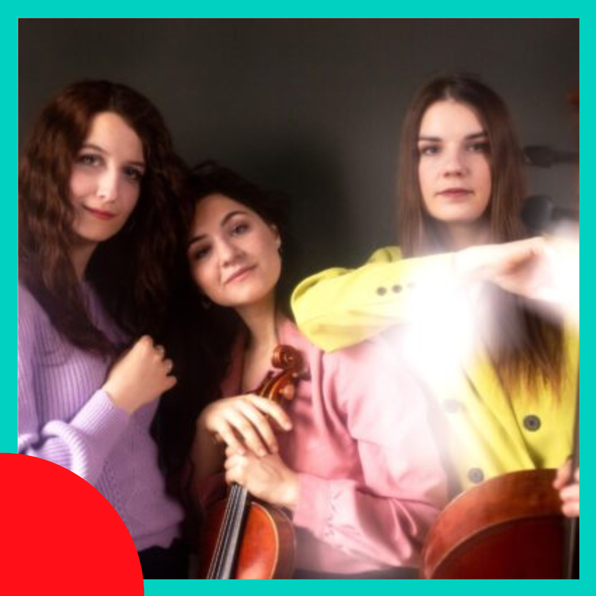 Mojca Jerman (violina), Katarina Leskovar (violončelo), Tanja Činč (klavir)