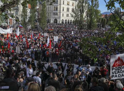 Petkov protest: Vseslovenska vstaja za predčasne volitve, Ljubljana, 28. 5. 2021