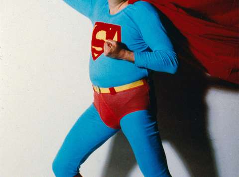 Akcija Superman, 1984, foto: B. V. Cobra, z dovoljenjem: Inštitut Tomislav Gotovac