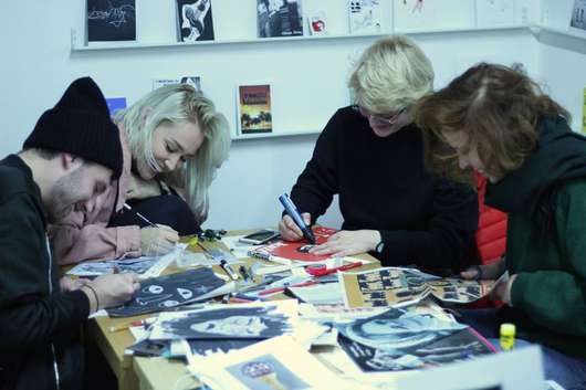 Create your own zine, a JOŽE exhibition workshop