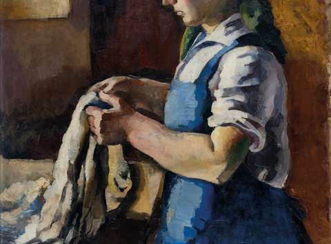 Mira Pregelj (1905–1966),  Perica, okoli 1930, olje na platnu, Mestni muzej Ljubljana