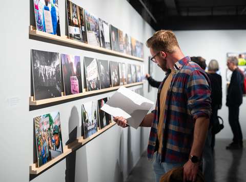 Razstava slovenske protestne fotografije Naša last, Galerija Jakopič, 2024