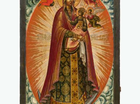 Mother of God “Woman Clothed in the Sun”, 18th century © State Tretyakov Gallery