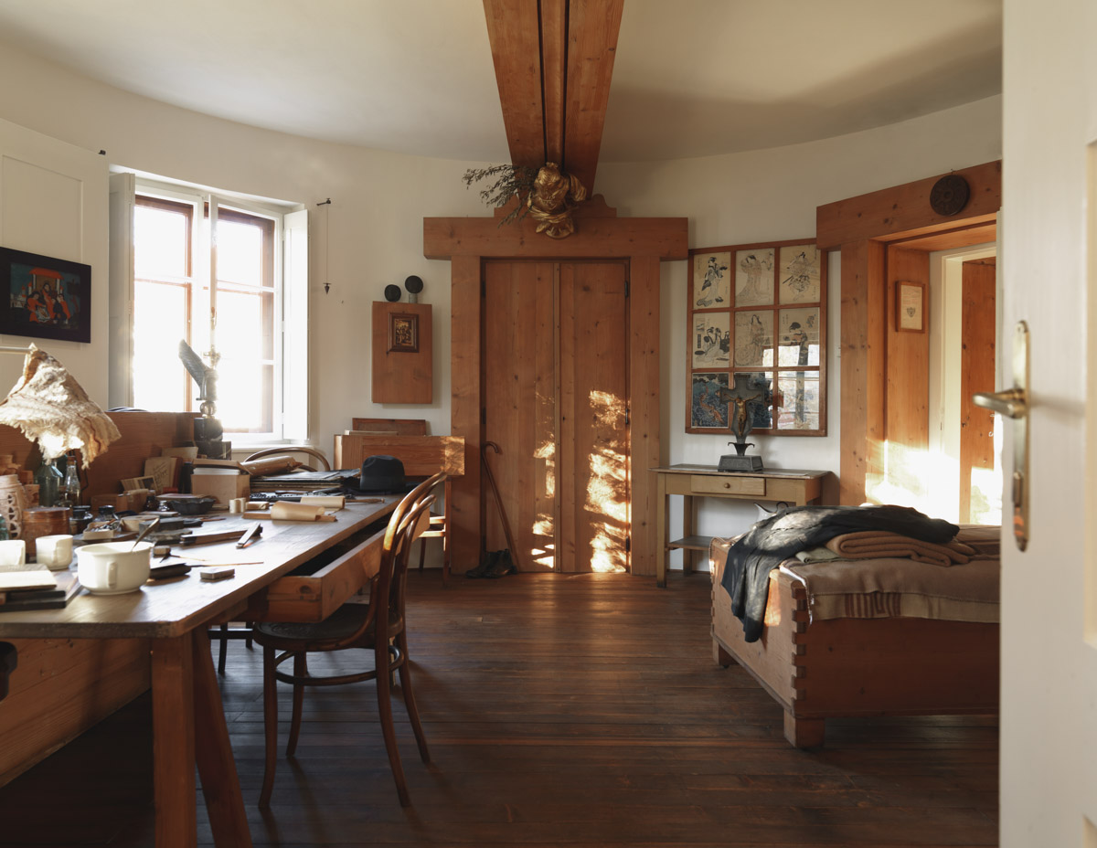 Plečnik's bedroom and study