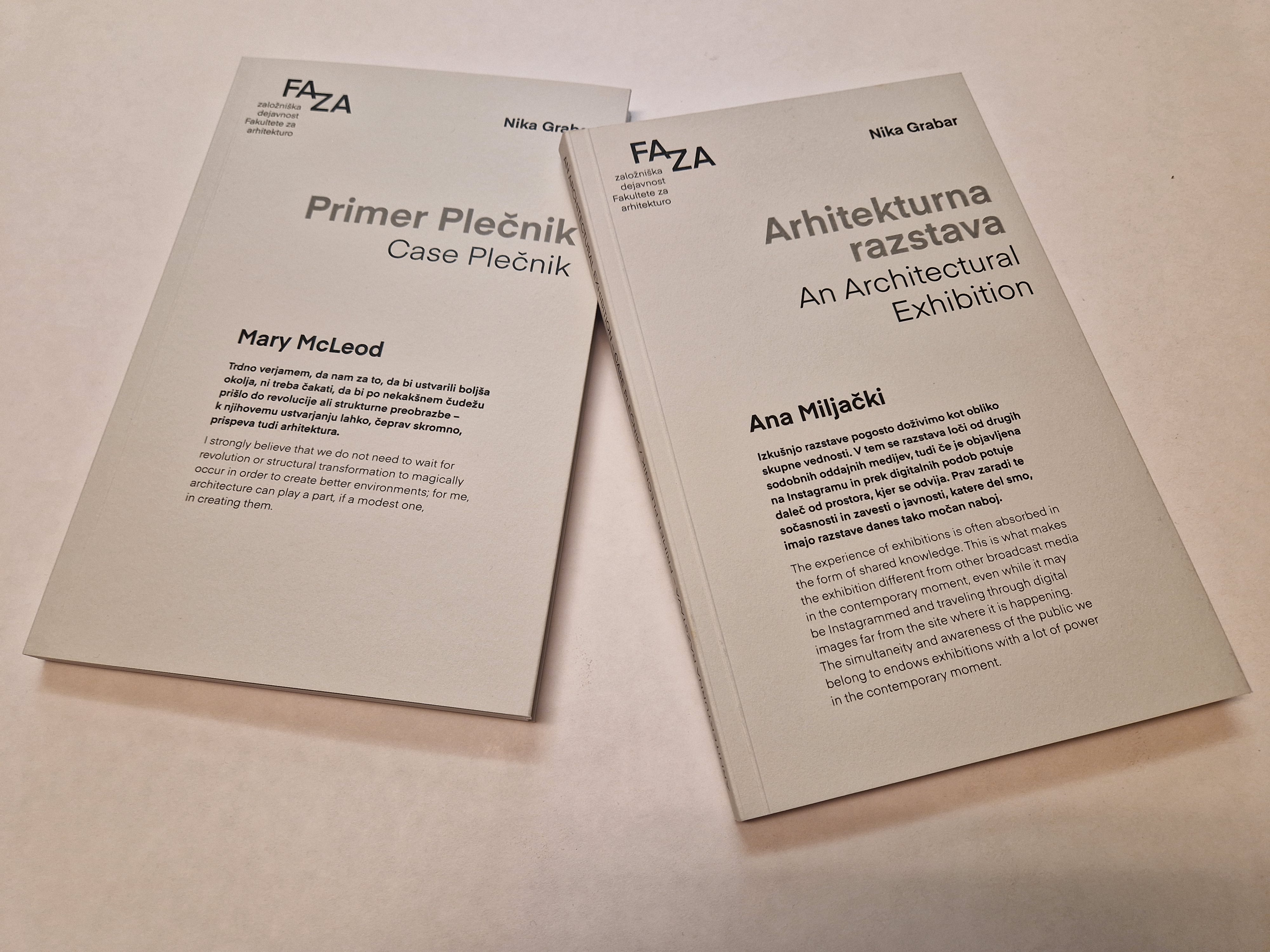 Publication An Architectural Exhibition – Case Plečnik